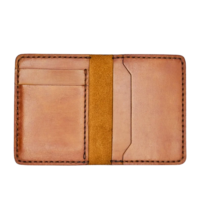 Leather tan Card holder