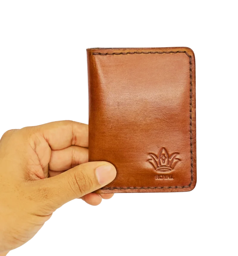 Leather tan Card holder