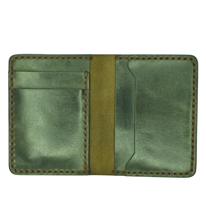 Leather Green Card holder