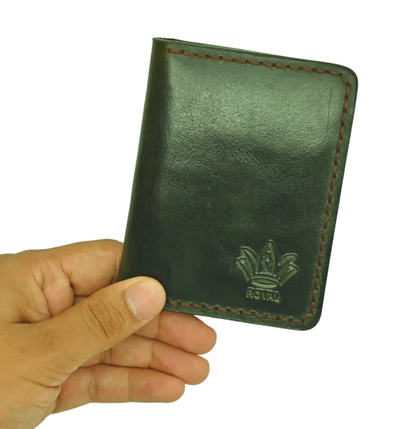 Leather Green Card holder