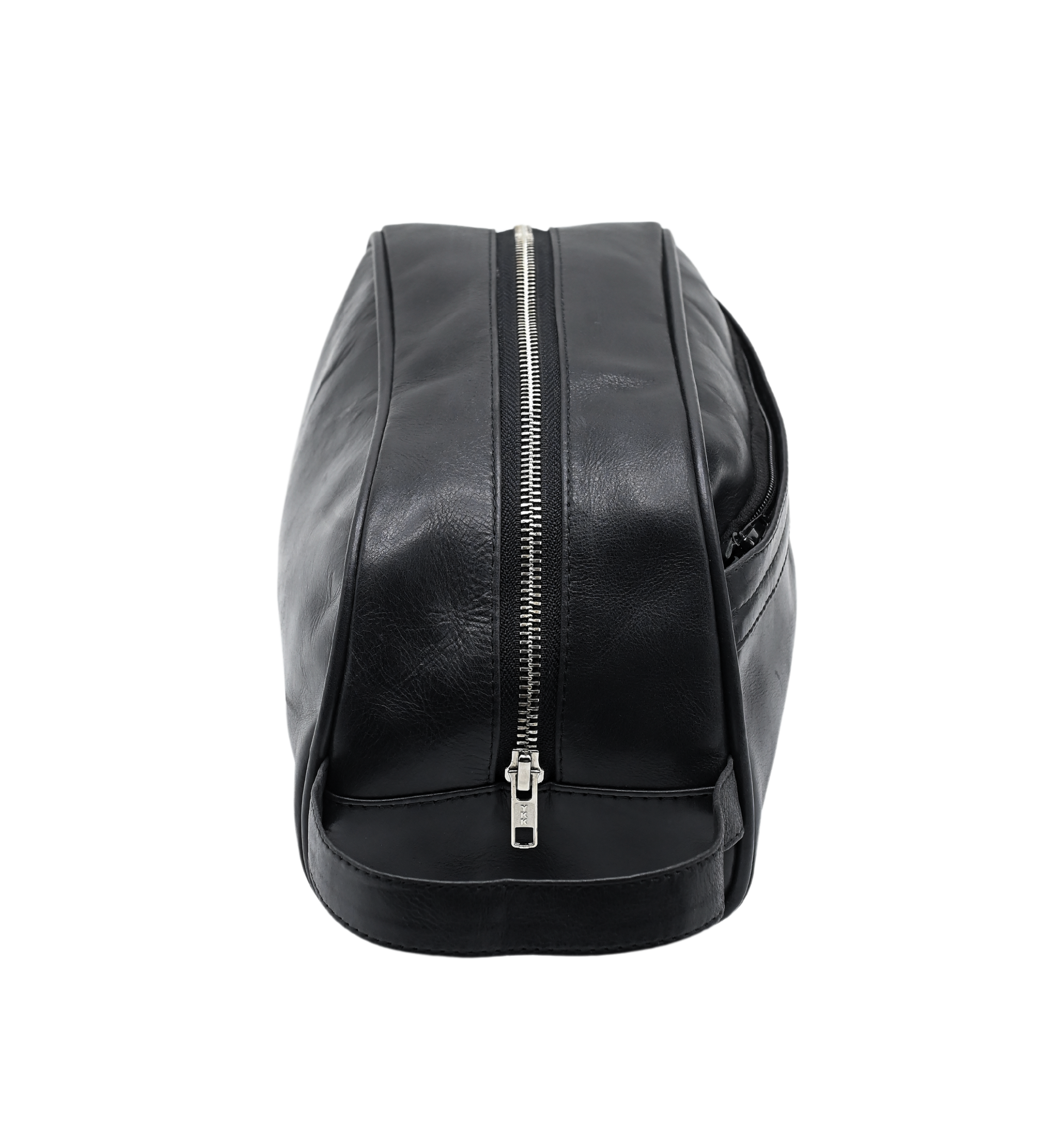 Leather Toiletry Bag Black