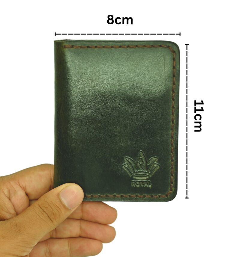 Leather Green Card holder